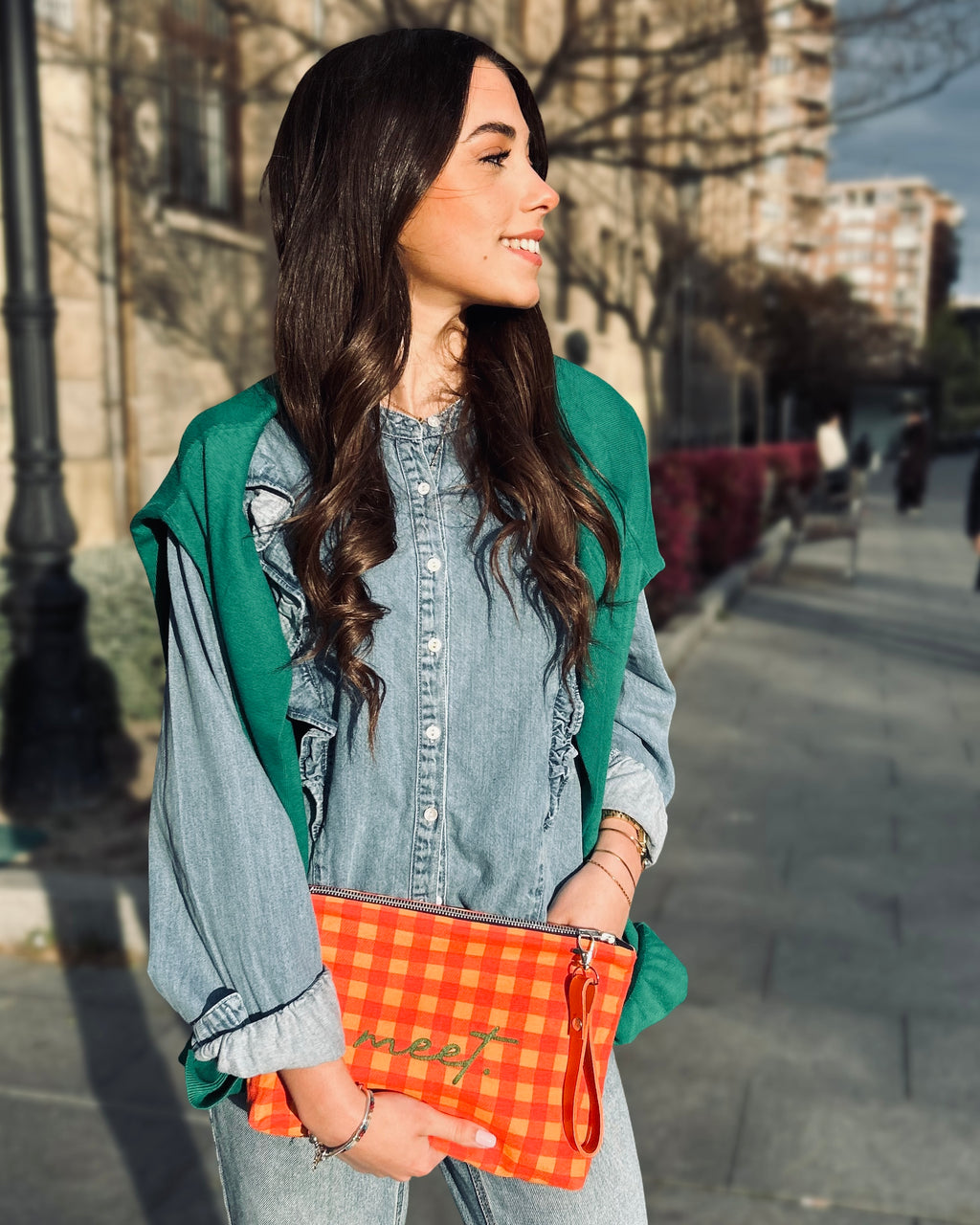 Bolso de mano Vichy